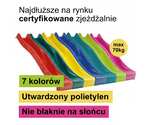 Zjeżdżalnia 3 metry ogrodowa / Ślizg dla dzieci - wodna