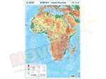 Mapa podręczna Afryki fizyczna/polityczna