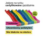 Zjeżdżalnia 2,5 metra plastikowa wodna