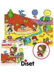 Diset Natura - makropuzzle