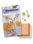Materiały dekoracyjne - pomarańczowe muszle