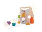 Drewniany sorter sowa