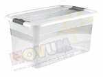 Pojemnik Crystalbox 83 l z kółkami