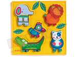 Puzzle z tkaniny - Zoo