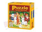 Puzzle logopedyczne Wacek, Dzidek, Anastazy - głoski s, z, c, ć,