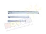 Linijka 30 cm transparent