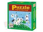 Puzzle logopedyczne Bocian Klemens Kle-Kle