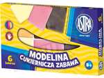 Modelina cukiernicza zabawa 6 kolorów
