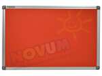 Tablica korkowa w aluminiowej ramie 60 x 90 cm - czerwona