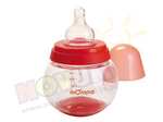 Antykolkowa butelka do karmienia dla niemowląt - czerwona
