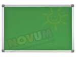 Tablica korkowa w aluminiowej ramie 60 x 90 cm - ciemnozielona