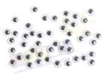 Oczy samoprzylepne 10 mm - Oczy Bazyliszka
