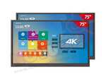 Zestaw 2 monitorów Newline TruTouch TT-7518RS