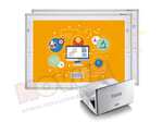 Zestaw 2 tablic TruBoard z projektorem BENQ