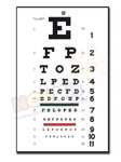 Tradycyjna Tablica optometryczna Snellen