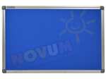 Tablica korkowa w aluminiowej ramie 60 x 90 cm - niebieska