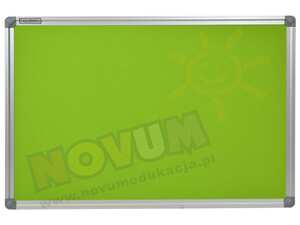 Tablica korkowa w aluminiowej ramie 100 x 150 cm - zielona