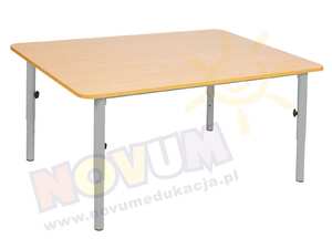 Stolik przedszkolny reg. 40-59 blat bukowy