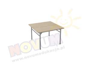 Stolik świetlicowy LS 64 cm aluminiowy