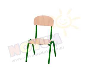 Krzesło NOVUM wys. 26 cm z filcową zaślepką