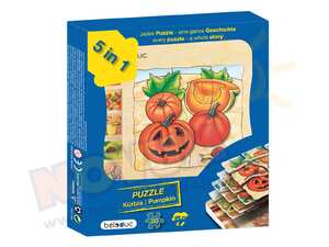 Puzzle warstwowe Dynia