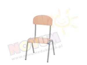 Krzesło NOVUM wys. 26 cm z filcową zaślepką