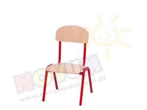 Krzesło NOVUM wys. 26 cm z filcową zaślepką
