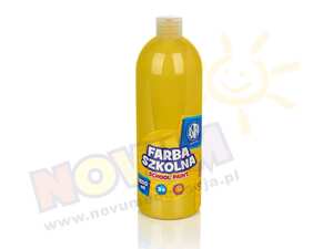 Farba plakatowa 1L - żółta
