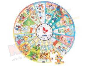 Puzzle edukacyjne Mój dzień