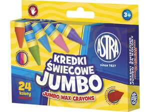 Kredki świecowe 24 kolory