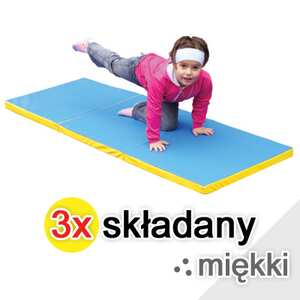 Materac 3 części 180X90X5CM miękki