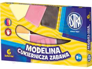 Modelina cukiernicza zabawa 6 kolorów