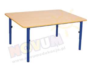 Stolik przedszkolny reg. 40-59 blat bukowy