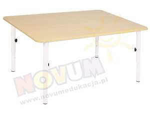 Stolik przedszkolny reg. 40-59 blat klonowy