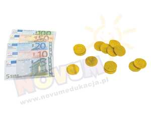 Pieniążki edukacyjne Euro