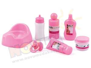 Zestaw Baby Care z butelką z mlekiem