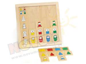 Puzzle logiczne kolory